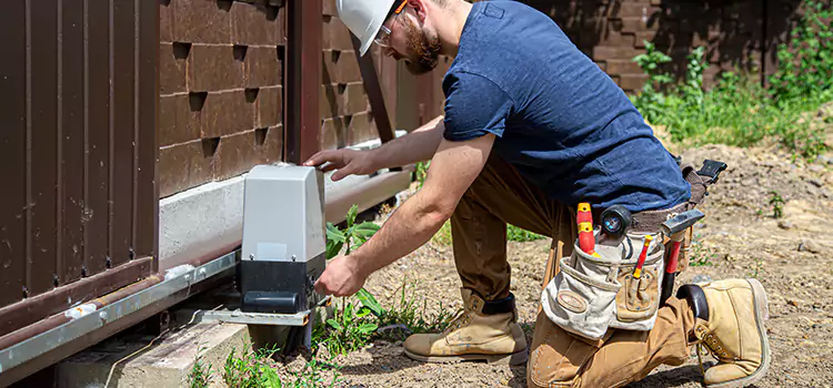 Electric Driveway Gate Installation Peabody