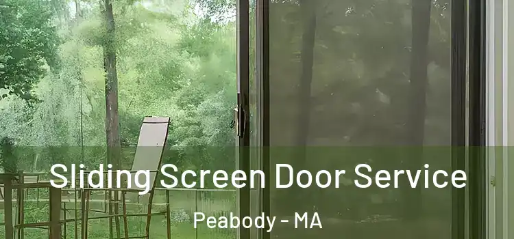  Sliding Screen Door Service Peabody - MA